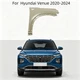 For 2020-2024 Hyundai Venue Right Front Fender Primed Steel w Lamp 66321K2000
