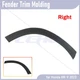 Fender Trim Molding Moulding For 2023-2025 Honda HR-V Rear Passenger Right Side