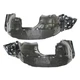 New Front Driver & Passenger Side Fender Liner Set For 2019-2021 Honda Civic