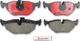 Brembo P06025N Premium Ceramic Rear Disc Brake Pad Set ALPINA/BMW/BMW (BRILLIANC