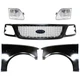 Grille Kit For 99-03 Ford F-150 Honeycomb with LH RH Fender with Wheel Arch Hole