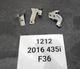 ✅12-20 OEM BMW F30 F32 F33 F36 335 435 Front Left Fender Wing Holder Bracket SET