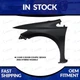 NEW Primed Driver Side Fender For 2012-2015 Honda Civic Sedan/Coupe