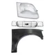 F-150 99-03/F-150 HERITAGE 04-04/F-250 99-99 GRILLE Chrome Shell and Insert 3-pc