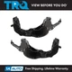 TRQ Front Inner Fender Liner Set For 2016-2021 Nissan Maxima NI1248159 NI1249159
