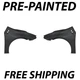 NEW Painted To Match Front RH/LH Side Fender 2-PC Kit for 2016-2022 Toyota Prius