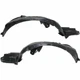 New Set of 2 Front LH & RH Side Fender Splash Shield Fits Subaru Impreza WRX