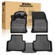 Fits 2022-2025 Volkswagen Taos TPE Front & Rear Floor Mats Liner Set Waterproof