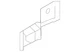 Genuine Mitsubishi Fender Front Bracket 5220G408 Genuine Mitsubishi Fender Front Bracket 5220G408