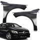 Front Driver & Passenger Side Pair Fender For 2014-2019 Mercedes Benz CLA250 Front Driver & Passenger Side Pair Fender For 2014-2019 Mercedes Benz CLA250