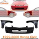 New Front Bumper Cover Kit With Fenders LH and RH side For 1999-2000 Honda Civic