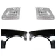 Fender Quarter Panel Driver & Passenger Side for F150 Truck F250 Ford 2004