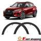 Left+Right Front Fender Flare Trim Molding New Fit For Nissan Kicks 2021-2024