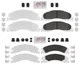 Front & Rear Disc Brake Pads 2008-2023 FORD E150 E250 E350 FOR Ford Van E series Front & Rear Disc Brake Pads 2008-2023 FORD E150 E250 E350 FOR Ford Van E series