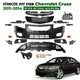 Front Bumper Cover Grille Assembly For 2011-2014 Chevrolet Cruze w/ Fog Light Front Bumper Cover Grille Assembly For 2011-2014 Chevrolet Cruze w/ Fog Light