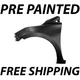 NEW Painted To Match Front LH Driver Side Fender for 2020-2025 Nissan Versa 4dr NEW Painted To Match Front LH Driver Side Fender for 2020-2025 Nissan Versa 4dr
