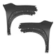 For Hyundai Kona 2018-2022 Fenders Front, Driver And Passenger Side Pair | Steel
