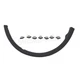 For 2018-2022 Toyota C-HR Rear Left Side Textured Black Fender Trim 75606F4010