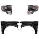 Headlight Kit For 2009-2014 Ford F-150 Left and Right Side Assy LED w Fenders Headlight Kit For 2009-2014 Ford F-150 Left and Right Side Assy LED w Fenders