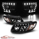07 08 09 10 11 12 For Hyundai Santa Fe LED Block Housing Projector Headlights+6 07 08 09 10 11 12 For Hyundai Santa Fe LED Block Housing Projector Headlights+6