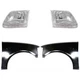 Fender Kit Fits 97-2003 Ford F-150 97-2002 Expedition Primed Front Left & Right