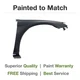 NEW 2011 2012 2013 2014 CHRYSLER 200 SEDAN RIGHT Fender COVER Painted NEW 2011 2012 2013 2014 CHRYSLER 200 SEDAN RIGHT Fender COVER Painted
