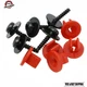 W702413S450B Under Body Shield Screws Plastic Nuts Set Fits Ford C-Max Escape W702413S450B Under Body Shield Screws Plastic Nuts Set Fits Ford C-Max Escape
