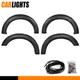 Fits 2004-2008 Ford F150 Textured Pocket River Style Bolt On Fender Flares 4PC Fits 2004-2008 Ford F150 Textured Pocket River Style Bolt On Fender Flares 4PC
