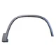 CAPA For 12-18 Tiguan Front Fender Flare Wheel Opening Molding Black Right Side