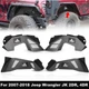 Front and Rear Inner Fender Liners for 2007-2018 Jeep Wrangler JK JKU Offroad Front and Rear Inner Fender Liners for 2007-2018 Jeep Wrangler JK JKU Offroad