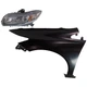 For 2012-2015 Civic Headlight HO1240181CHO2502150C