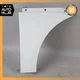 15-25 Porsche Macan 95B Right Lower Fender White 95B821102Y OEM