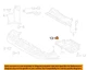 FORD OEM 06-23 C-Max Front Floor-Side Shield Nut W702438S300 FORD OEM 06-23 C-Max Front Floor-Side Shield Nut W702438S300