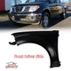 For Nissan Frontier/Pathfinder 2005-2021 Front Driver Primed Fender steel LH