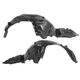 For Subaru WRX STI Splash Guard Fender Liner 2012-2014 Front Driver & Passenger