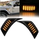 Front Fender LED Side Marker Light Turn Signal Lamp For 2018-22 Jeep Wrangler JL Front Fender LED Side Marker Light Turn Signal Lamp For 2018-22 Jeep Wrangler JL