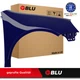 Fender for VW Golf V 5 LA5G right blue front painted hatchback galvanized Fender for VW Golf V 5 LA5G right blue front painted hatchback galvanized