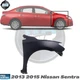 Fender For Nissan Sentra 2013-2015 Front Passenger Side S SL SV Fender For Nissan Sentra 2013-2015 Front Passenger Side S SL SV