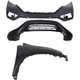 Bumper Cover Fascia Front Upper for Honda CR-V 2015-2016