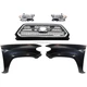 Grille Kit For 2016 2017 Toyota Tacoma with LH RH Fenders and Headlights Grille Kit For 2016 2017 Toyota Tacoma with LH RH Fenders and Headlights