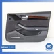11-18 Audi D4 A8L Front Right Side Interior Door Panel Trim Black Suede OEM