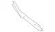 Genuine Subaru Fender Ledge Cover 57256FL010