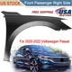Fender For 2020-2022 Volkswagen Passat Primed Steel Front Right Side 561821022B Fender For 2020-2022 Volkswagen Passat Primed Steel Front Right Side 561821022B