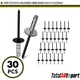 30x Specialty Rivet Fastener for Toyota 4Runner RAV4 Tacoma 4mm Aluminum&Steel 30x Specialty Rivet Fastener for Toyota 4Runner RAV4 Tacoma 4mm Aluminum&Steel
