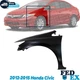 Fender For Honda Civic 2012-2015 Front Driver Side Sedan