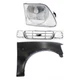 Grille For 1999-03 Ford F-150 Cross Bar with RH Fender with Wheel Arch Holes Kit