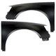 For 06-10 Passat 2.0L 3.6L Front Fender Quarter Panel Steel Left Right SET PAIR