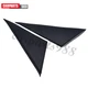 2Pcs Left Right Fender Pillar Molding Garnish Black for 2011-2015 Hyundai Sonata