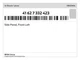 Genuine BMW SIDE PANEL, FRONT LEFT 41-62-7-332-423 New Genuine BMW SIDE PANEL, FRONT LEFT 41-62-7-332-423 New