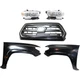 Grille For 16-2017 Toyota Tacoma with Left and Right Fenders and Headlights Kit